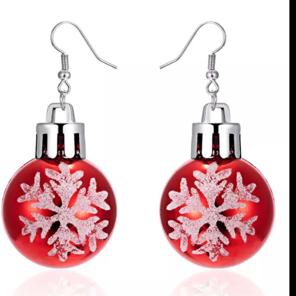New Christmas bulb earrings